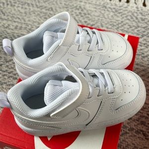 Kids Nike court sneakers
